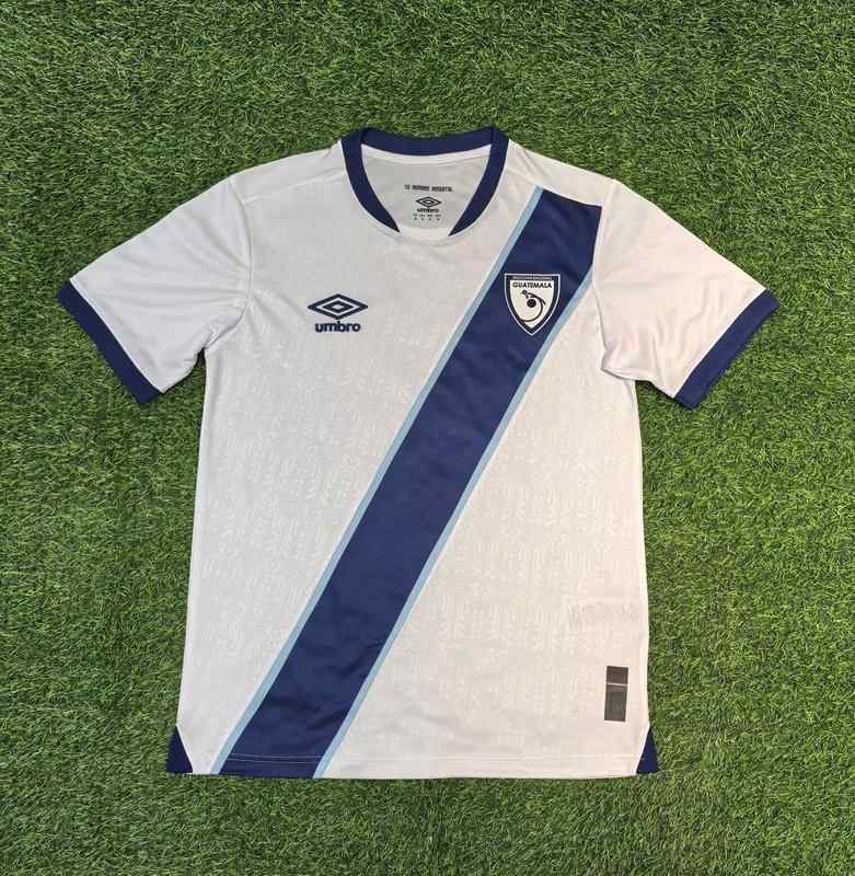 25-26 Guatemala home soccer jersey