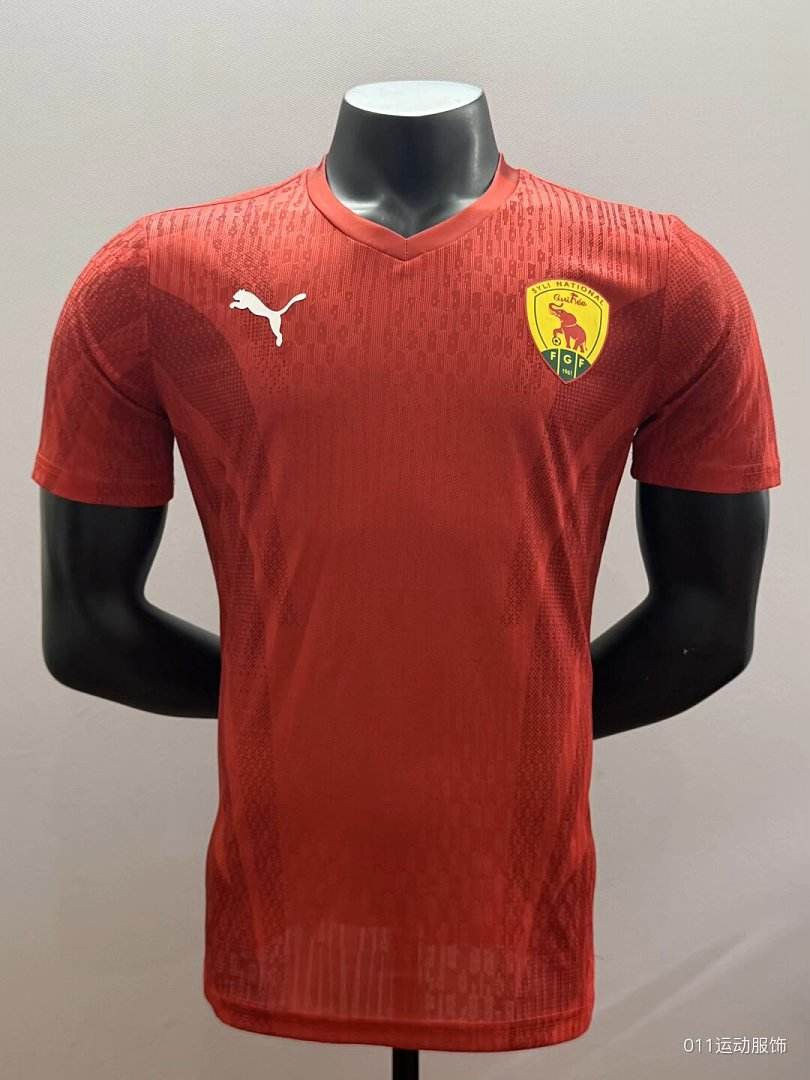 2026/27 Guinee Red Home Player Version Soccer Jersey S-XXL