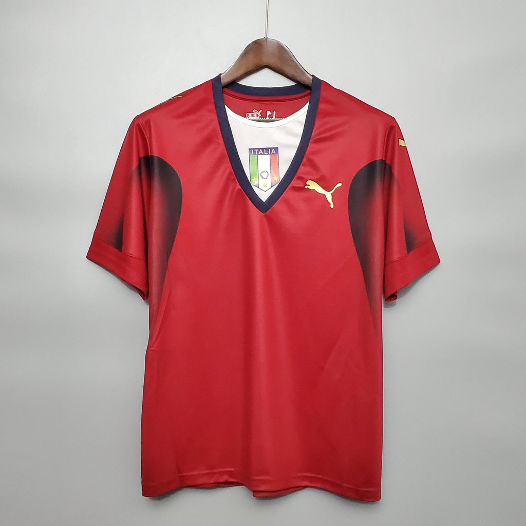 2006 Italy Goalkeeper red