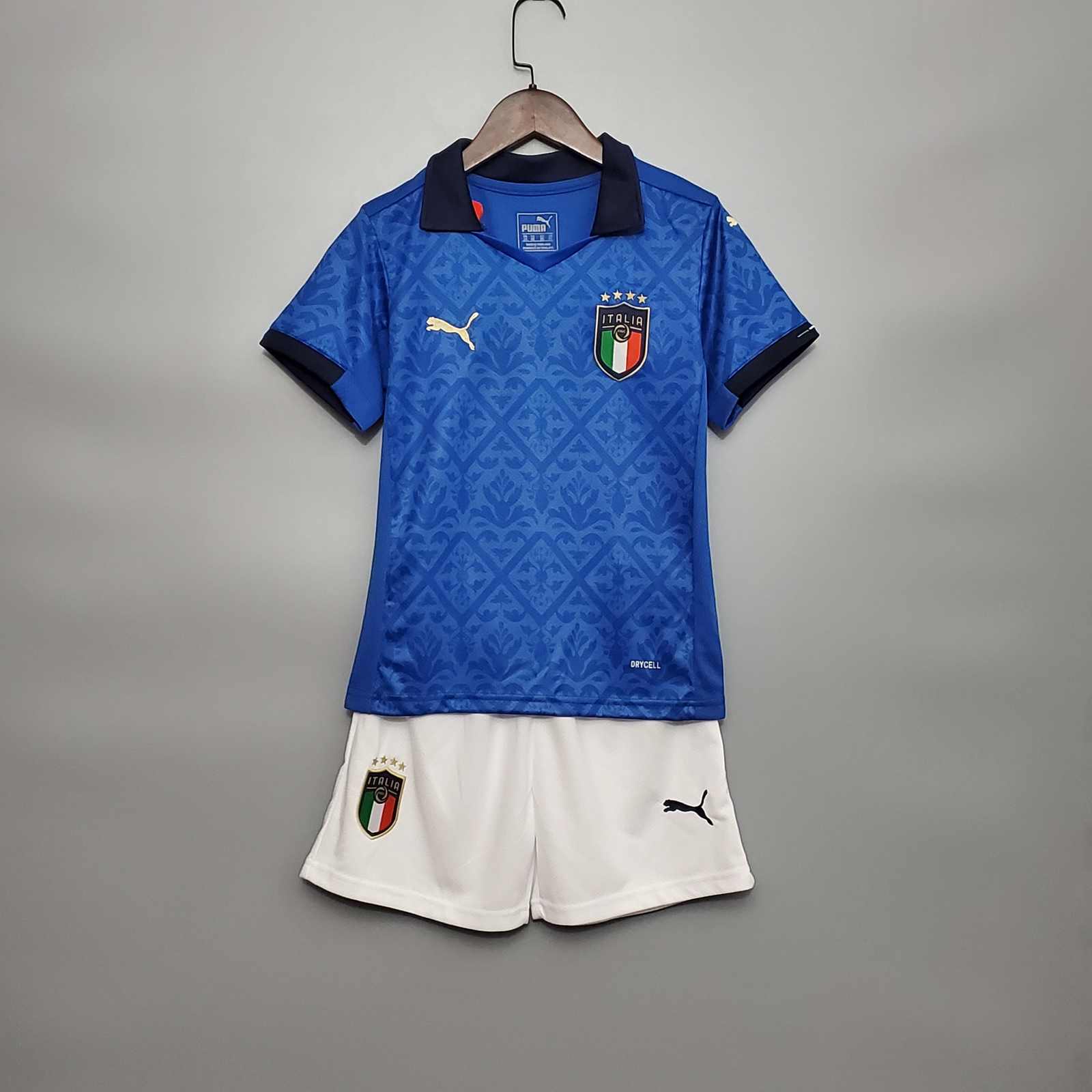 2020 Italy home blue kids kit