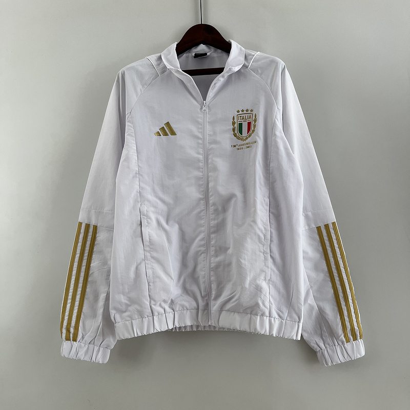 Coupe-vent Italie blanc — 2023