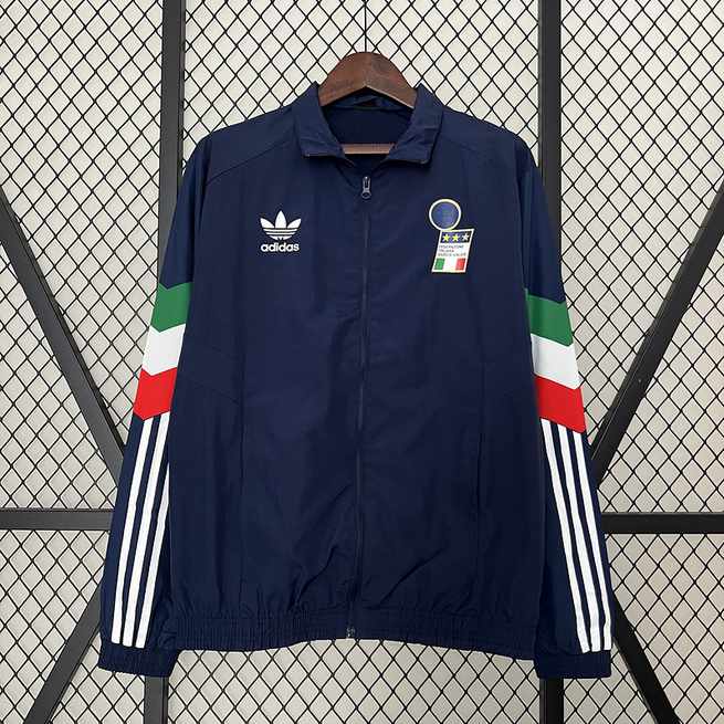 Coupe-vent Italie bleu foncé — 2024