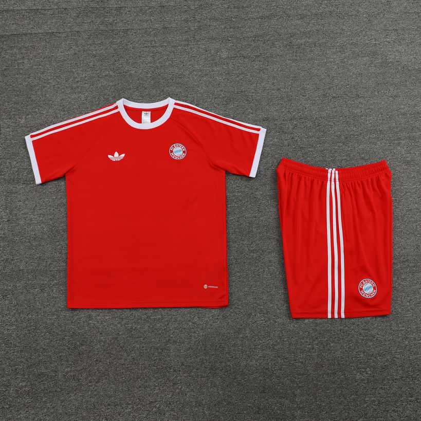 2024 Italy red cotton training suit