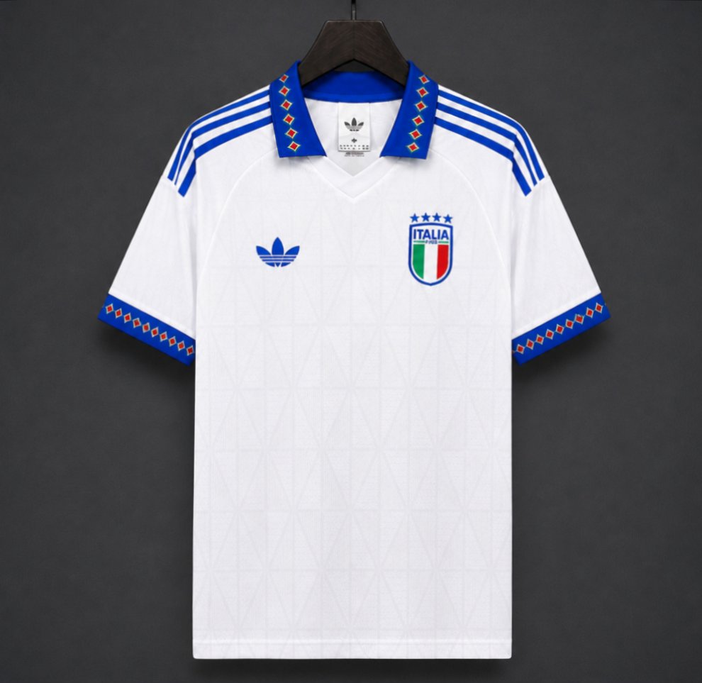 2026/27 Italy White POLO Jersey S-4XL