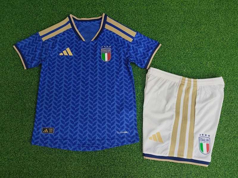 Ensemble de football enfant Italie — 2026 · Domicile · Version joueur