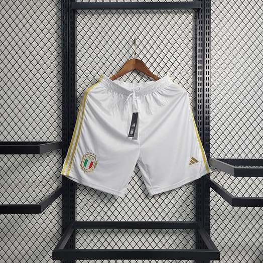 23-24 Shorts Italian White Commemorative Edition Size S-XXL