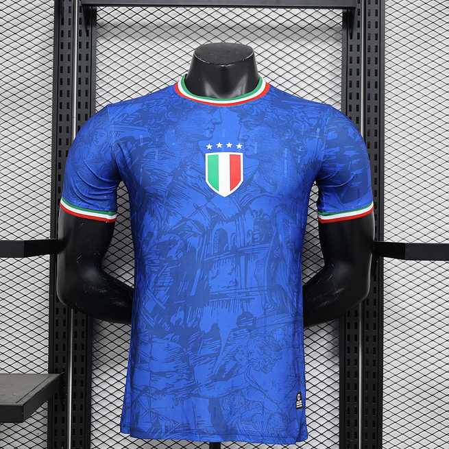 24-25 Italy blue Special Player version jersey