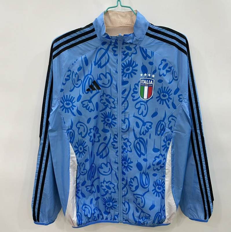 Coupe-vent 25-26 Italie bleu beige