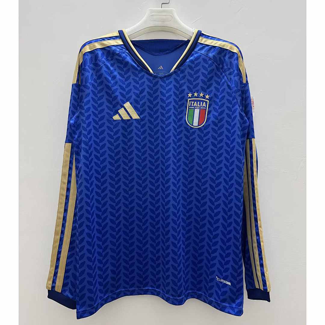 Italy 2026 World Cup Home Long Sleeve Jersey