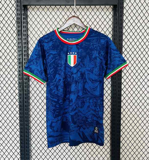 Italy blue special edition jersey