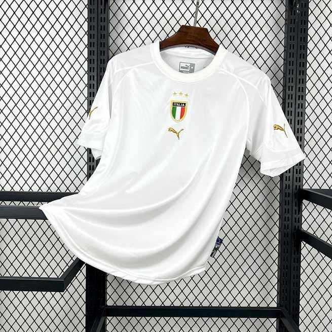 Maillot de football Italie — 2004 · Extérieur · Rétro