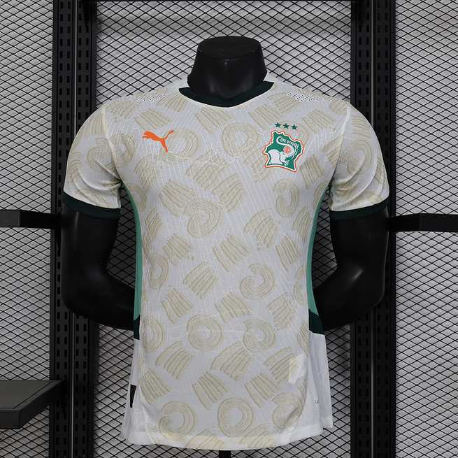 2025 Ivory Coast away player version jersey