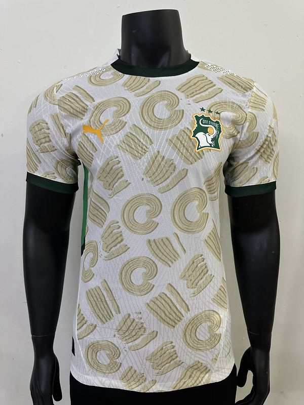 Maillot de football 24-25 Côte d’Ivoire — Extérieur · Version joueur