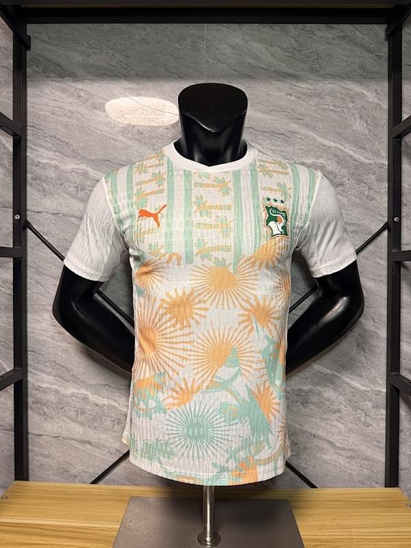 Maillot de football Cote d Ivoire Coupe du monde — 2026 · Extérieur · Version joueur · tailles S–XXL