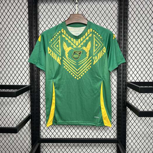 2024 Jamaica green training jersey