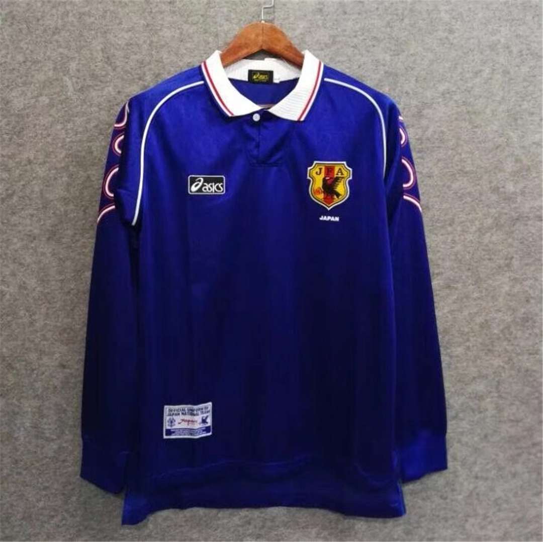 1998 Japan home blue long sleeve
