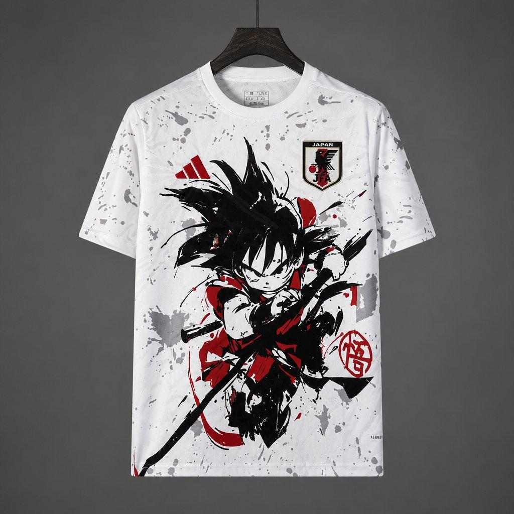 2026 Japan x Dragon Ball White Special Edition Jersey
