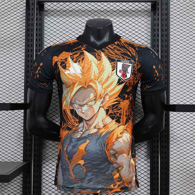 24-25 Japan Goku black and orange player version jersey