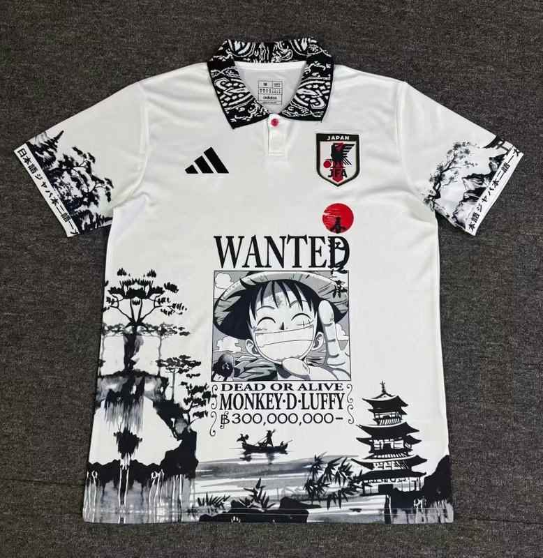 24-25 Japan Luffy white special jersey