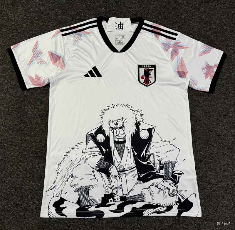 24-25 Japan NARUTO -ナルト- white special jersey