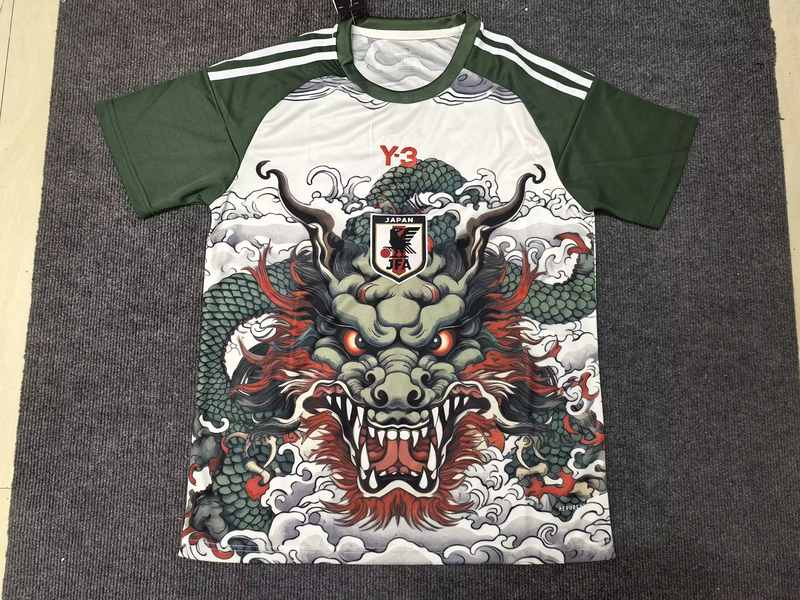24-25 Japan Y-3 special version dragon soccer jersey size S-2XL