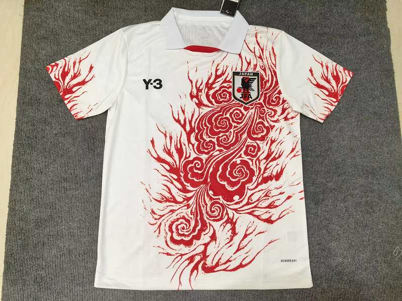 24-25 Japan Y-3 special version white soccer jersey size S-2XL
