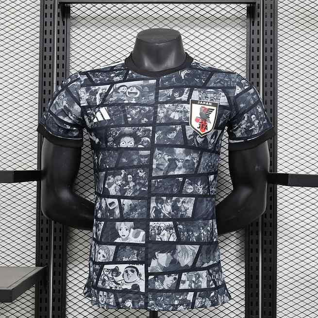 24-25 Japan black cartoon player version jersey