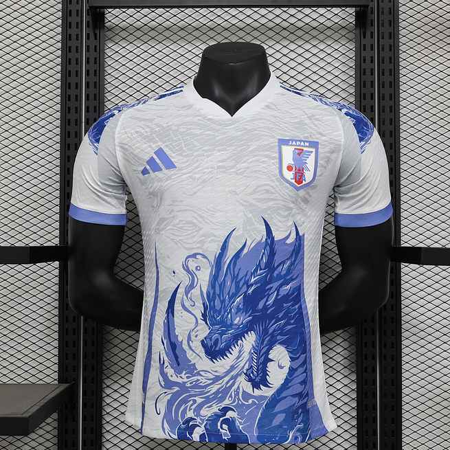 24-25 Japan white and blue PLayer version jersey