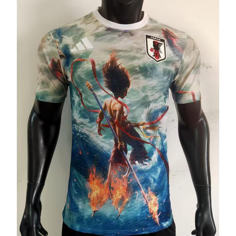 25-26 Japan Water Blue Special Edition (Flying Nezha) Player Version Jersey
