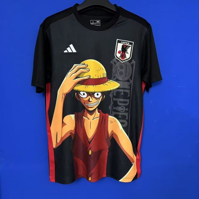 25-26 Japan black Luffy jersey