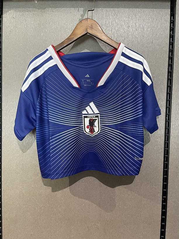 Japan 2026 World Cup Home Crop Top size S-XL