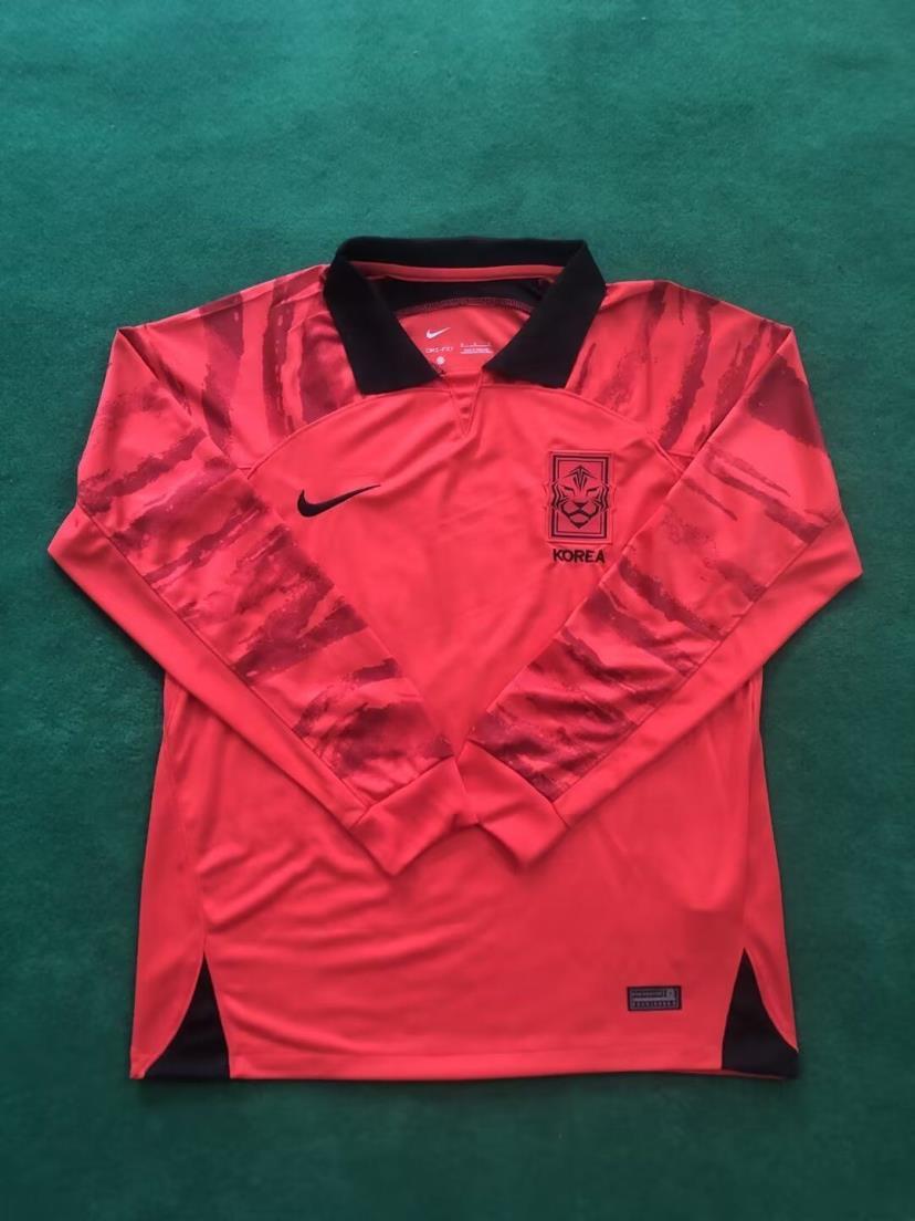 2022 Korea home long sleeves