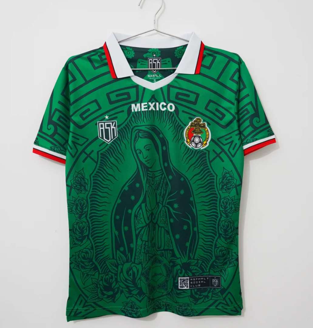 1998 Mexico Guadalupe Special Retro Soccer Jersey Size S-2XL