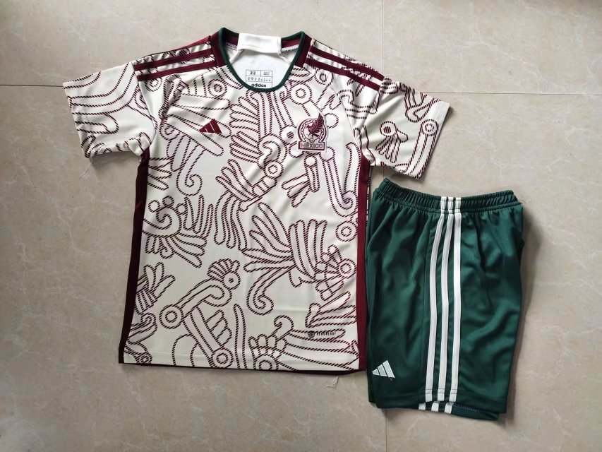 2022 Mexico away kids kit