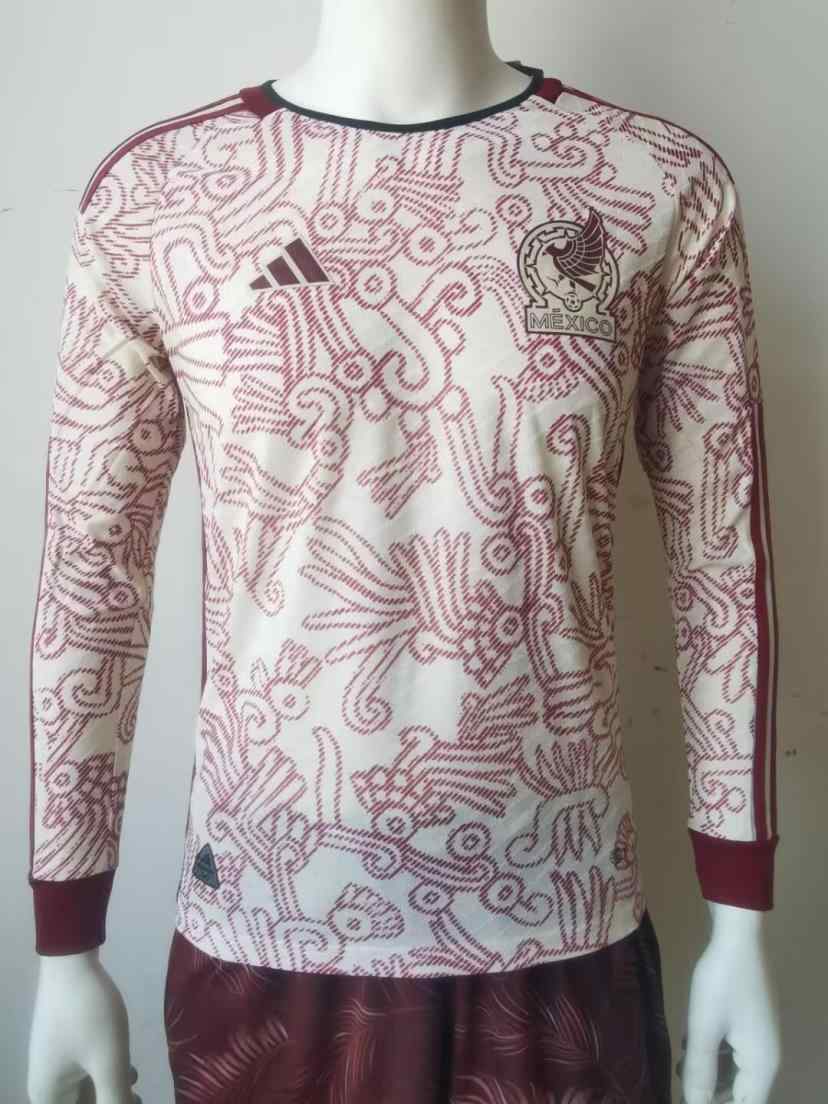 2022 Mexico away long sleeves player version