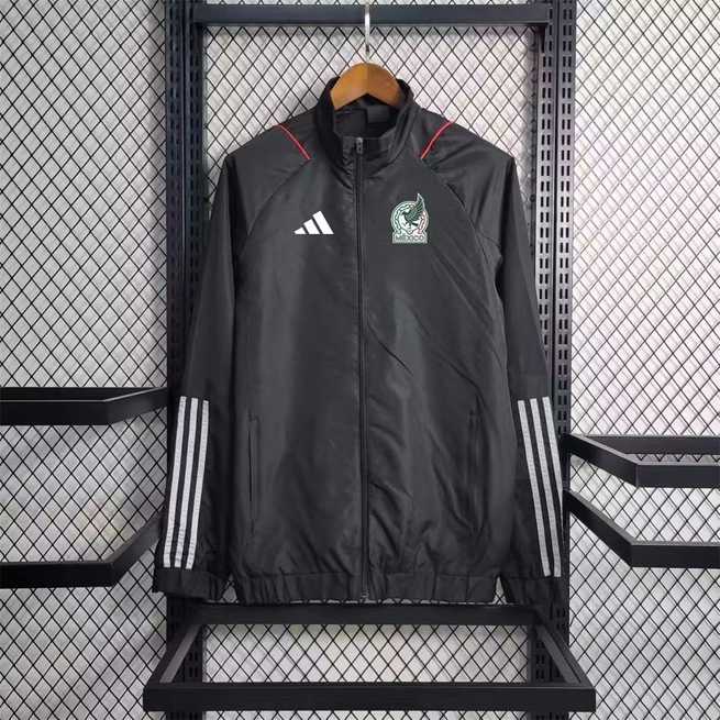 2023 Mexico black Windbreaker