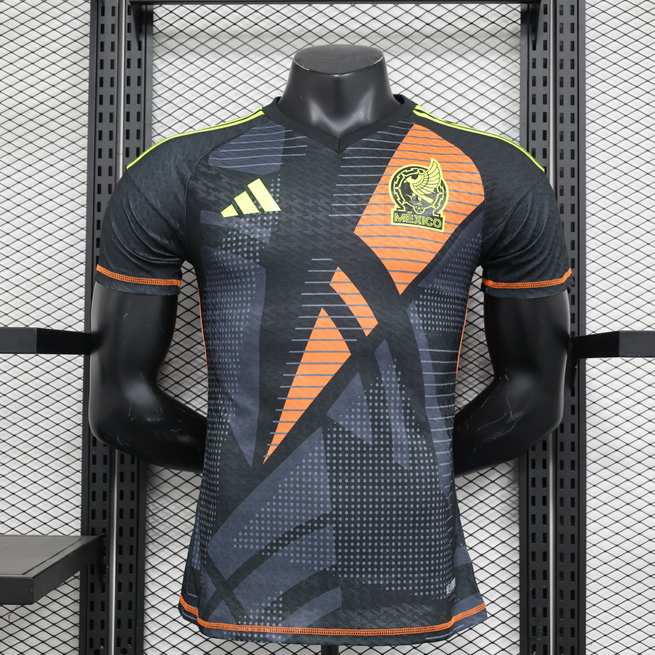 2024 Mexico black goalkeeper player version jersey