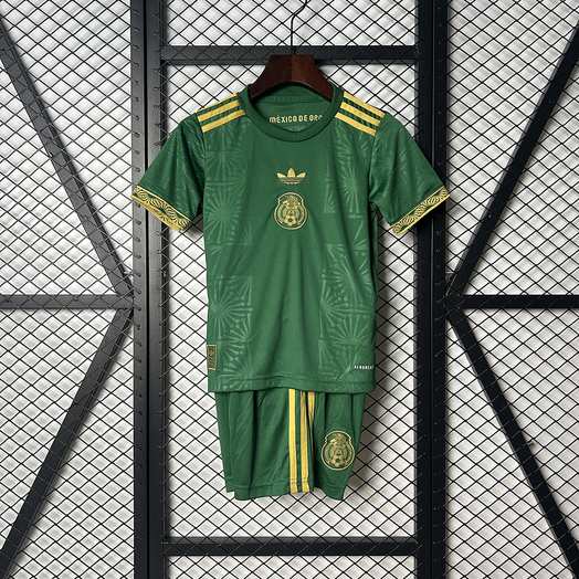 25-26 Mexico Gold Cup green kid kit size 16-28