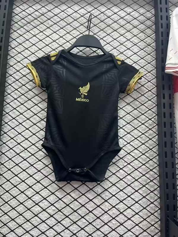 25-26 Mexico black baby jersey