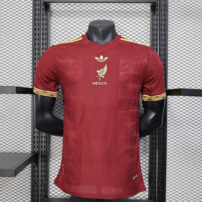 25-26 Mexico red champion version player version jersey