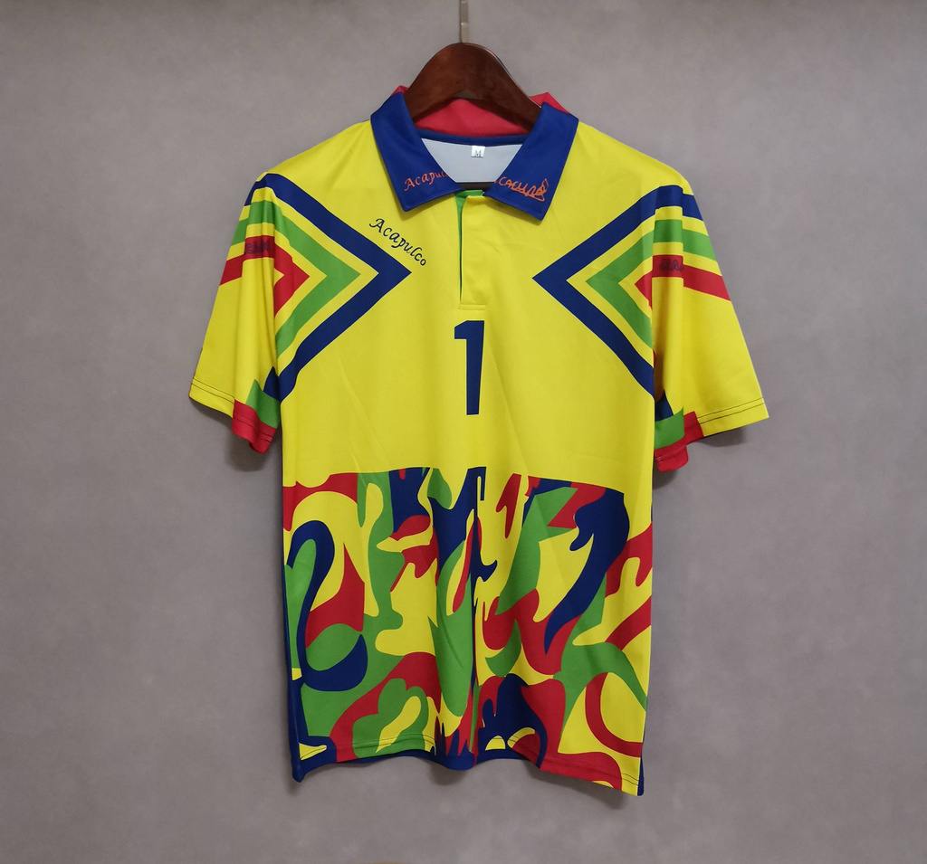 Mexico #1 J.Campos yellow Retro