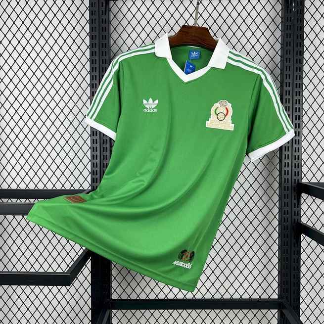Retro Mexico 1986 Home Jersey
