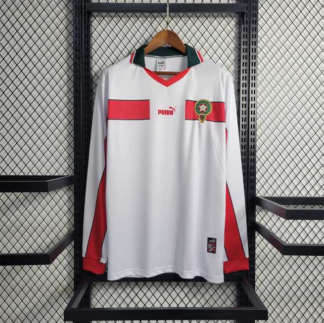 1998 Morocco away long sleeves