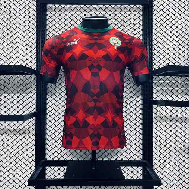 2024 Morocco red player version edition training jersey