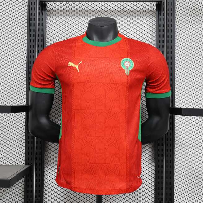 2025 Morocco home player version jersey