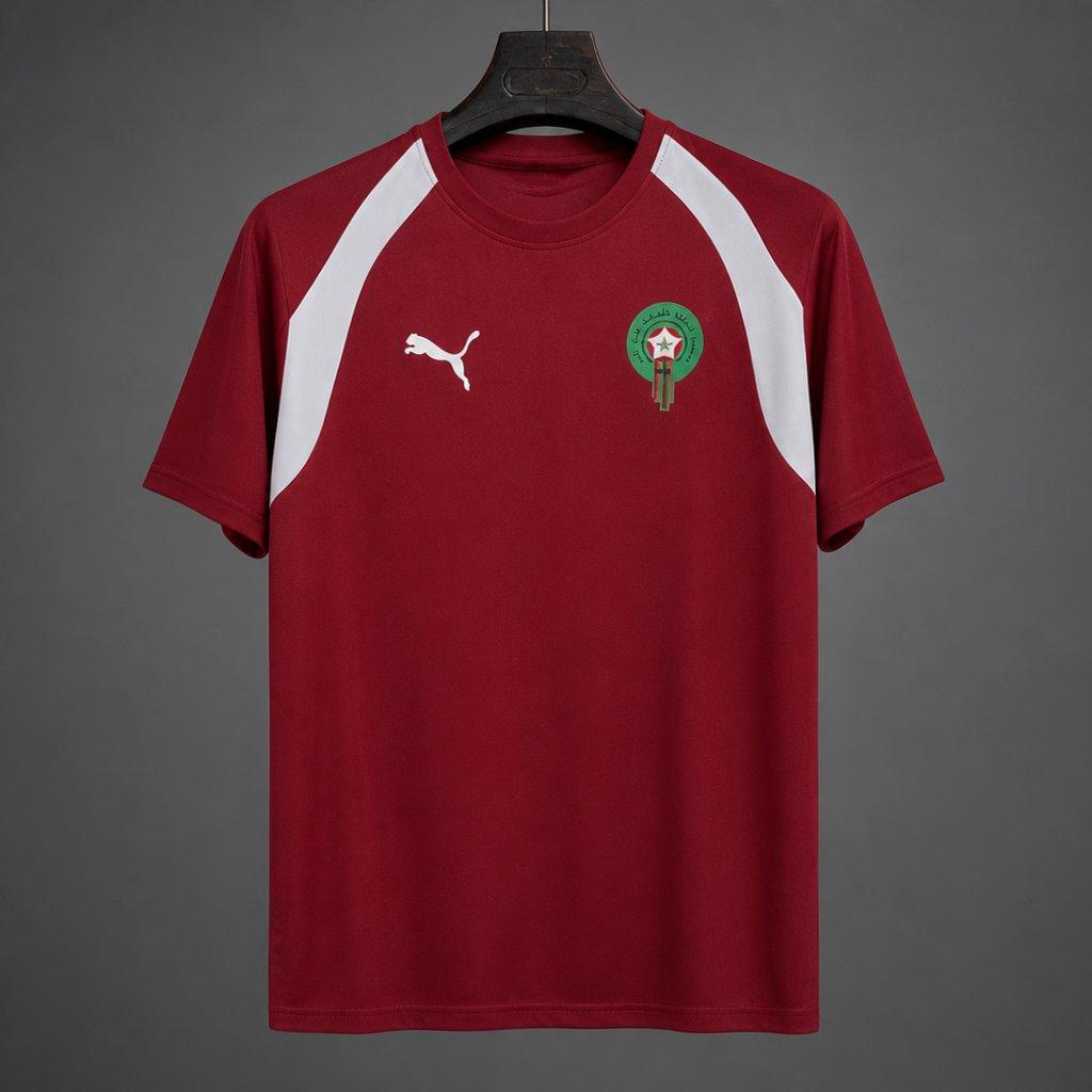 2026 World Cup Morocco Red Training Soccer Jersey S-2XL