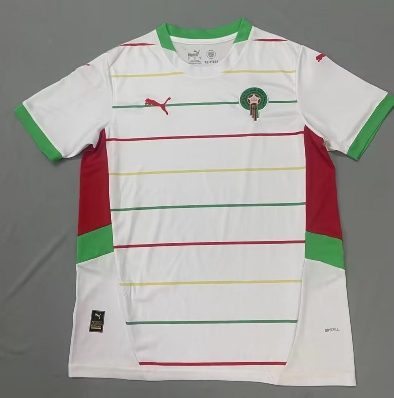 24-25 Morocco away soccer jersey