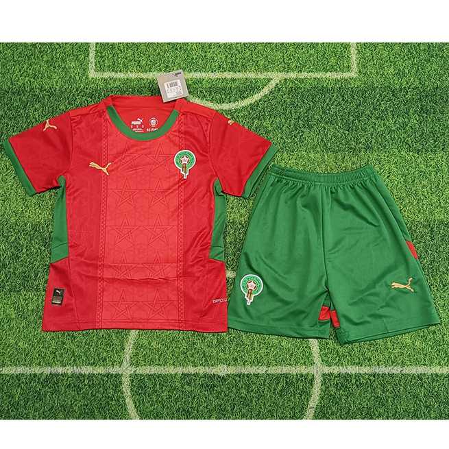 Ensemble de football enfant 24-25 Maroc — Domicile