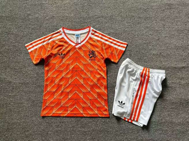 Ensemble de football enfant Pays-Bas — 1988 · Domicile · Rétro
