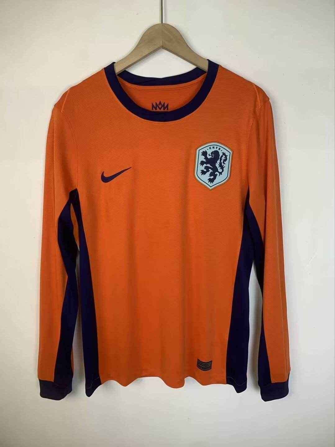 Maillot de football Netherland — 2024 · Domicile · Manches longues